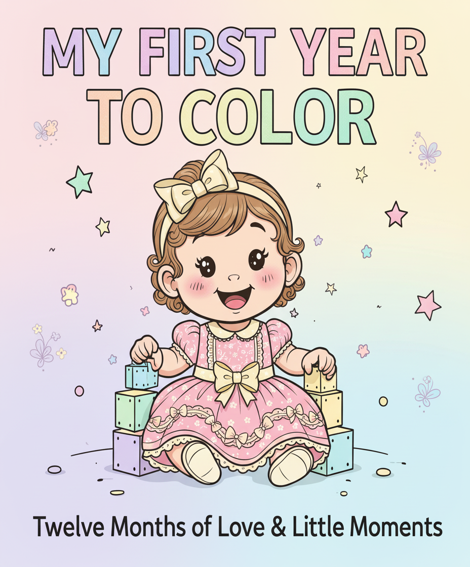 Twelve Months. One Beautiful Baby Girl Story.